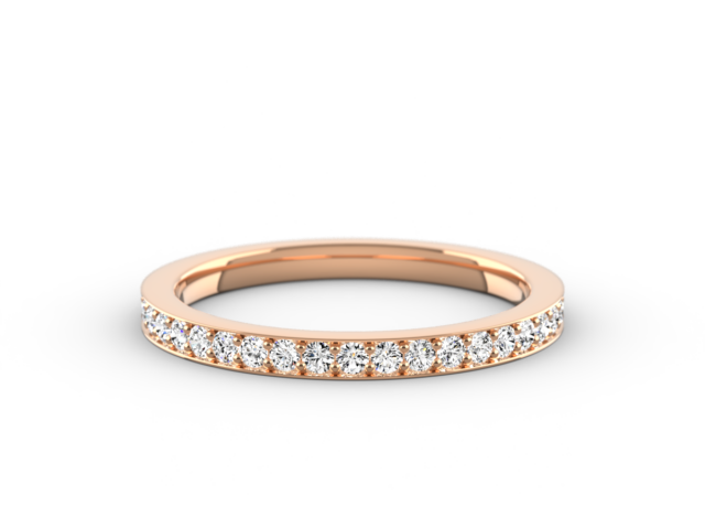 Full Eternity Ring with Pavé Diamonds