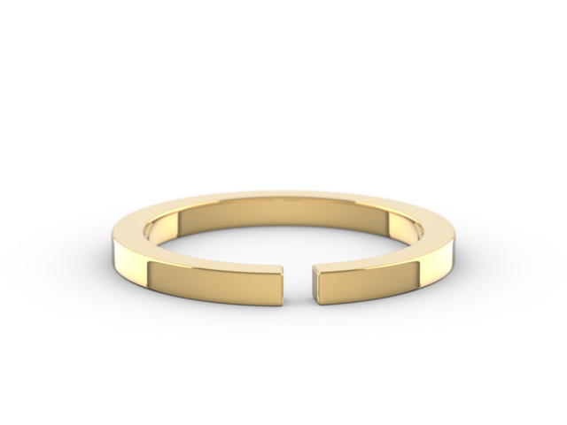 Yellow Gold – I – Insert Ring